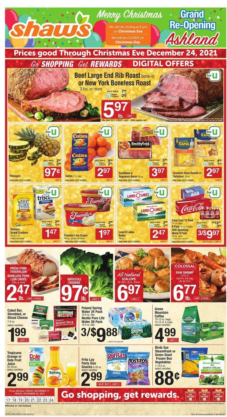 Shaw’s ad - 12/17/2021 - 12/24/2021. Page 1
