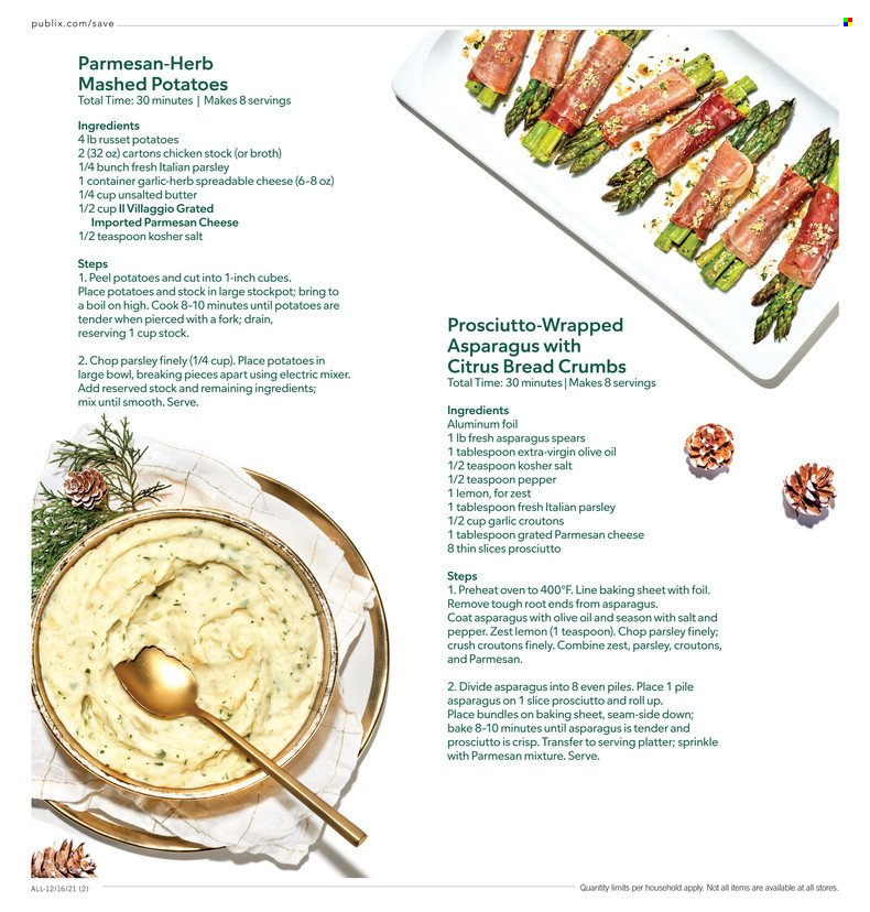 Publix ad - 12/16/2021 - 12/24/2021. Page 2