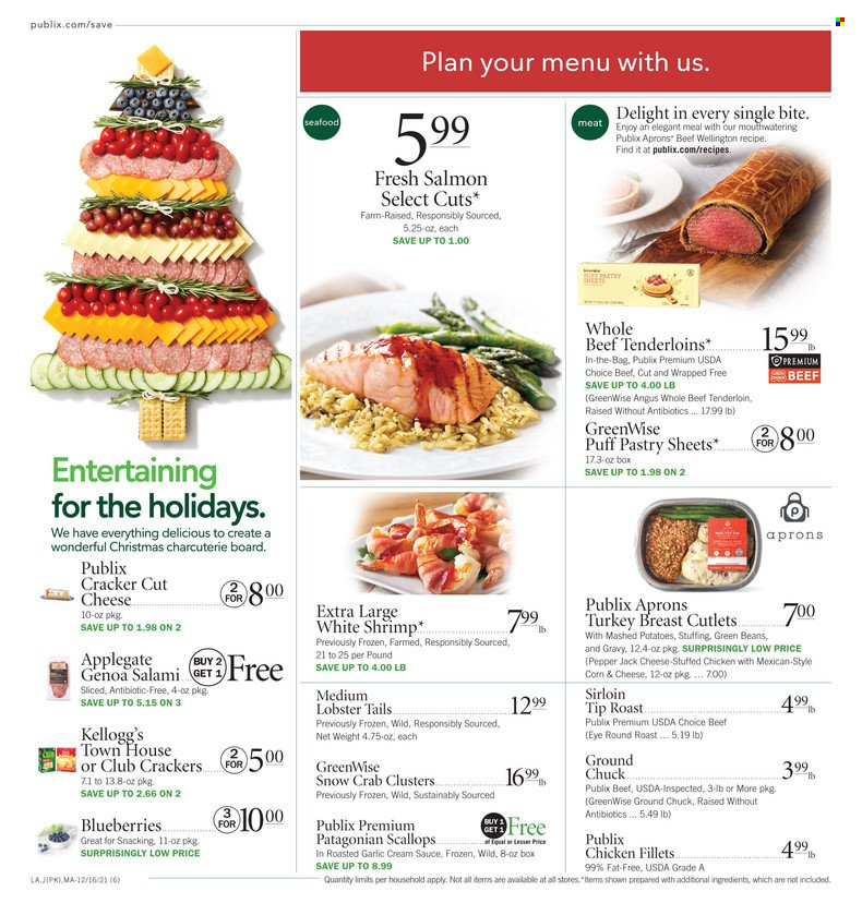 Publix ad - 12/16/2021 - 12/24/2021. Page 6