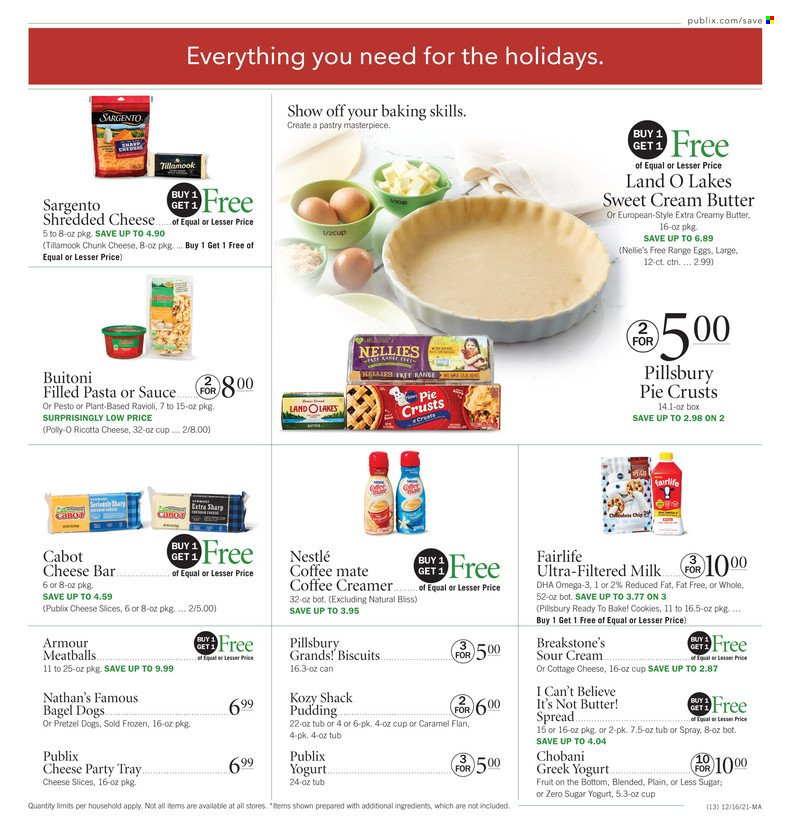 Publix ad - 12/16/2021 - 12/24/2021. Page 13