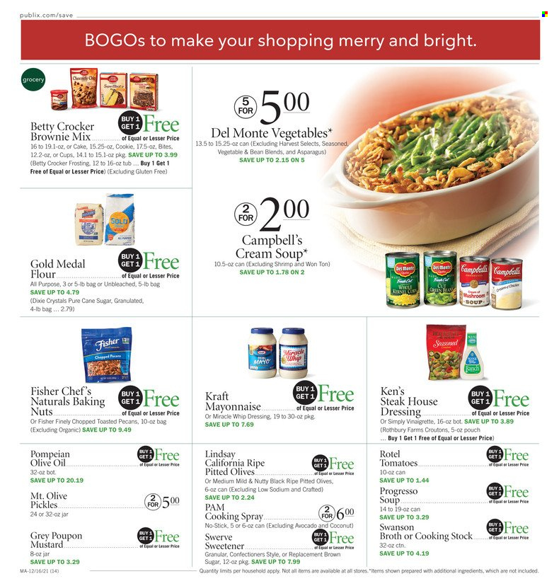 Publix ad - 12/16/2021 - 12/24/2021. Page 14