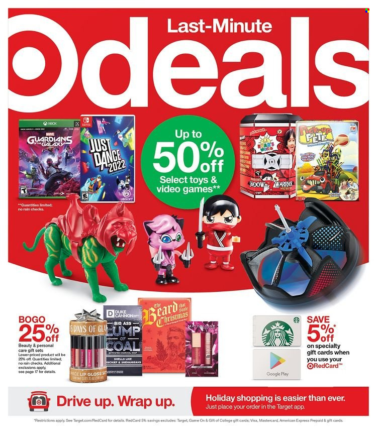 Target ad - 12/19/2021 - 12/25/2021. Page 1