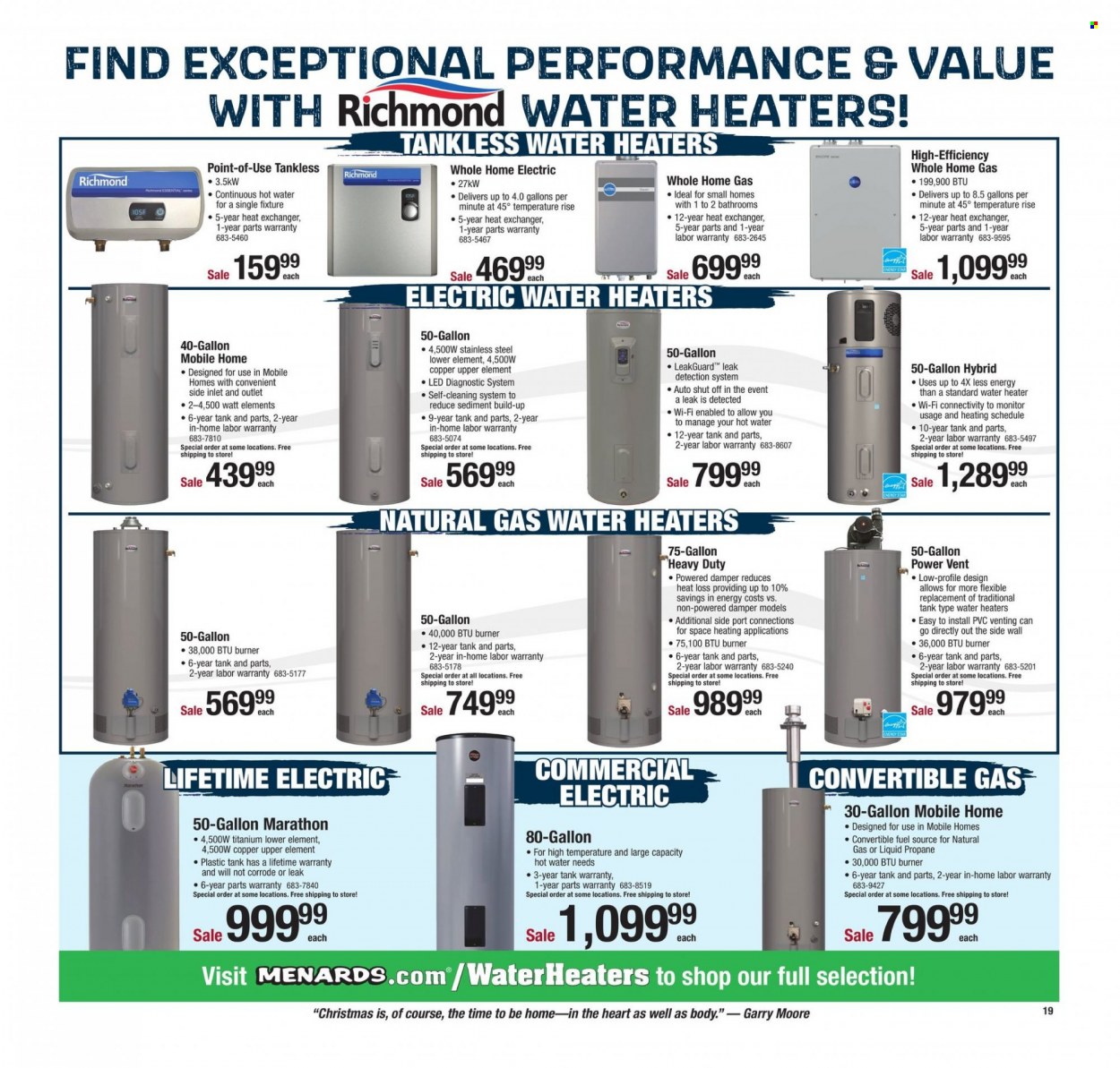 Menards ad - 12/14/2021 - 12/24/2021. Page 26