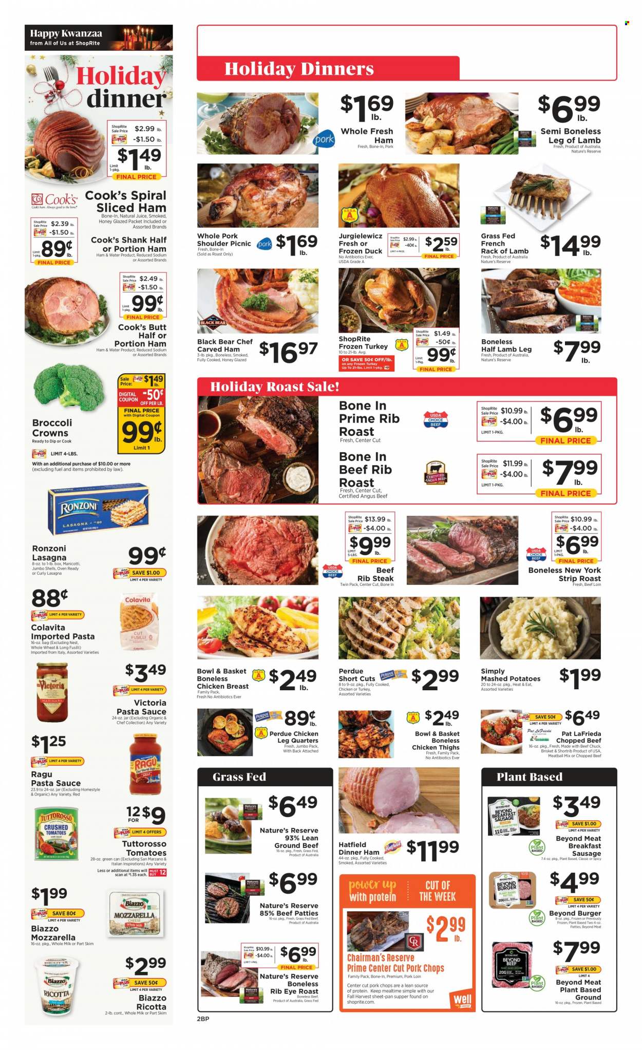 ShopRite ad - 12/19/2021 - 12/25/2021. Page 2