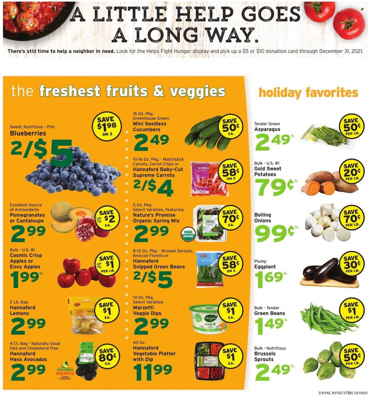 Hannaford ad - 12/19/2021 - 12/25/2021. Page 3