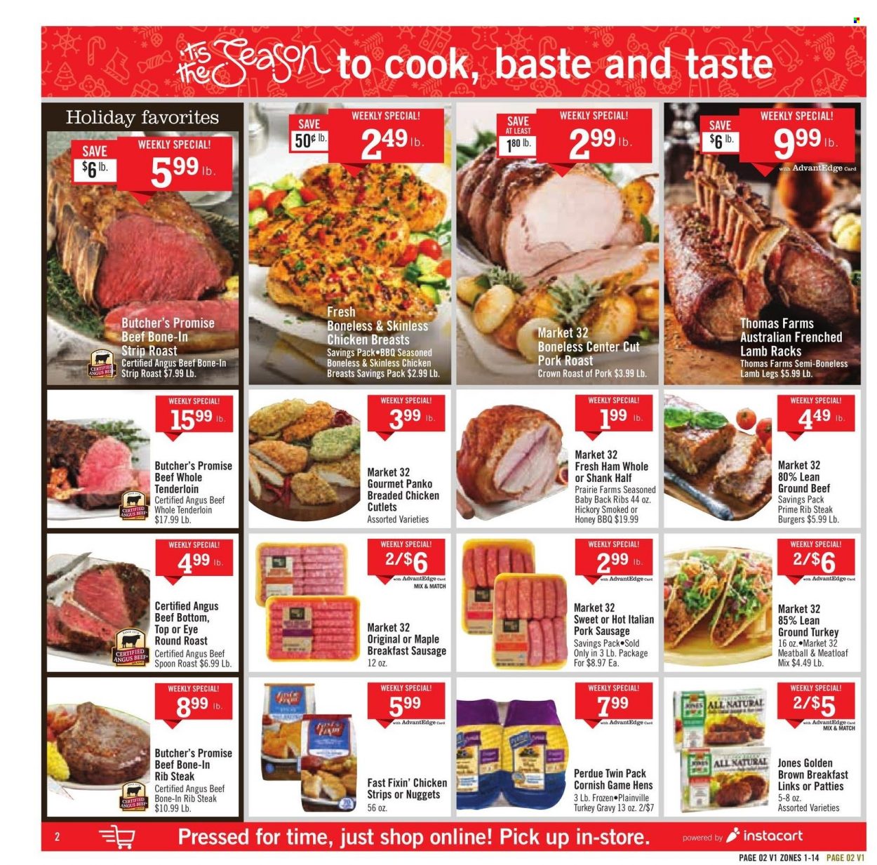 Price Chopper ad - 12/19/2021 - 12/25/2021. Page 2