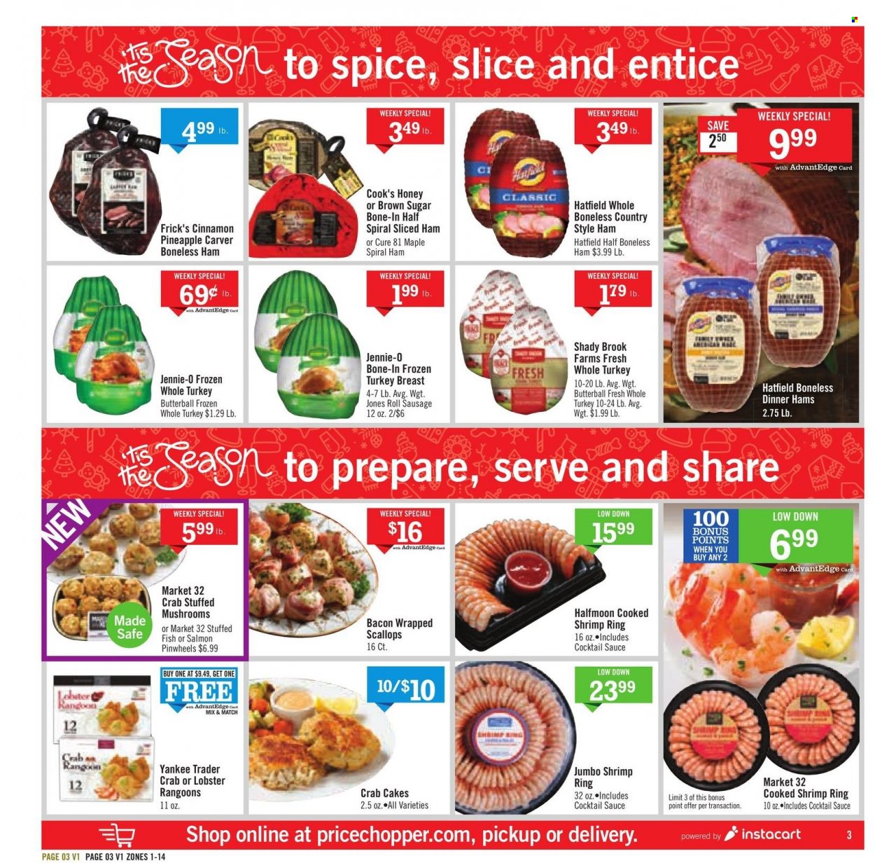 Price Chopper ad - 12/19/2021 - 12/25/2021. Page 3