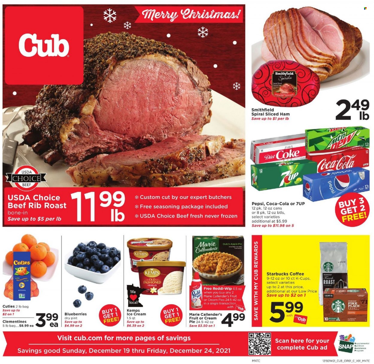 Cub Foods ad - 12/19/2021 - 12/24/2021. Page 1