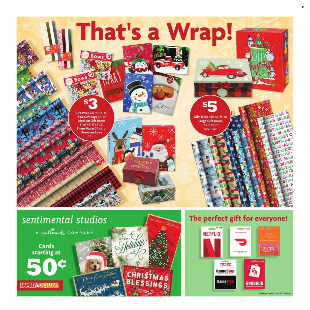Family Dollar ad - 12/19/2021 - 12/25/2021. Page 2