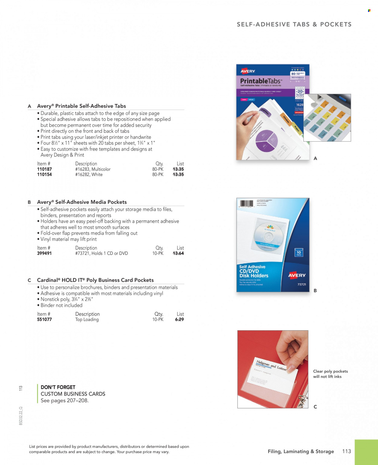 thumbnail - Office DEPOT Flyer - Sales products - DVD, ink printer, printer. Page 113.