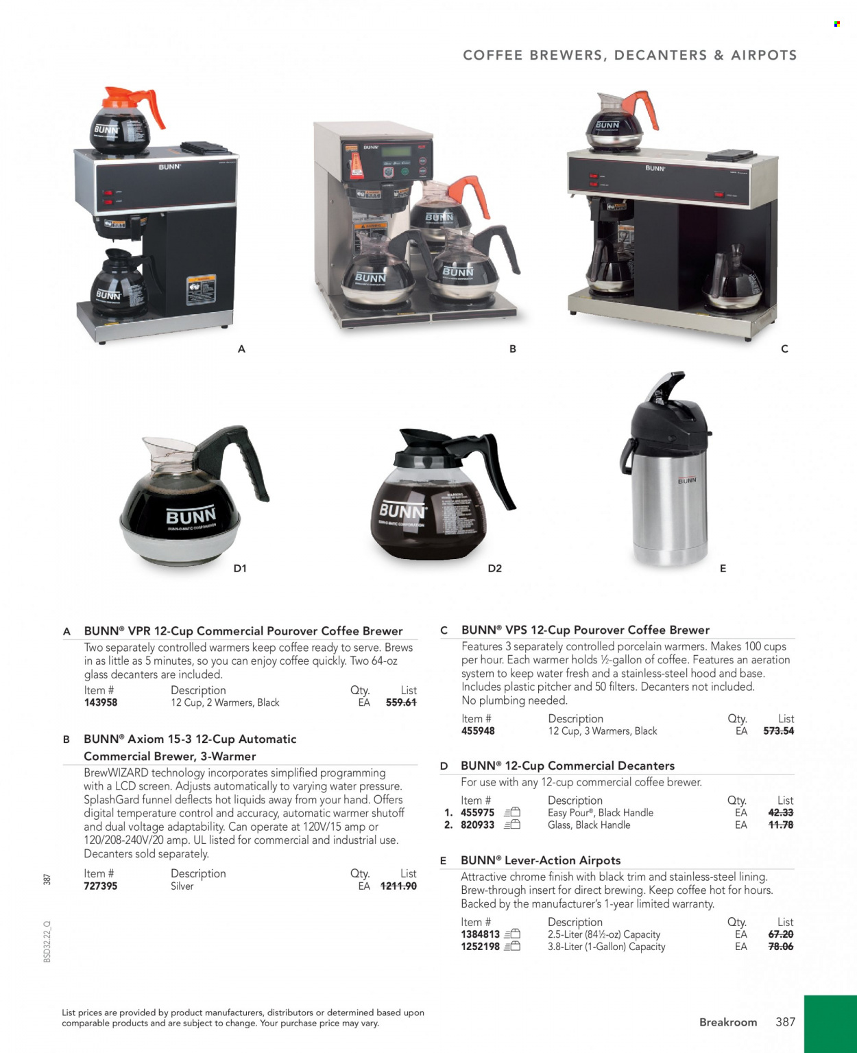 thumbnail - Office DEPOT Flyer - Sales products - coffee. Page 387.