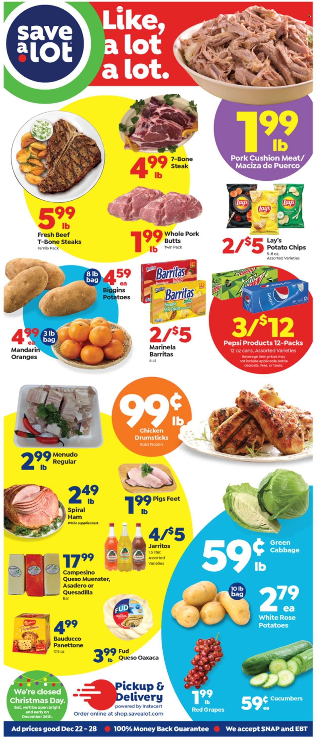 Save a Lot ad - 12/22/2021 - 12/28/2021. Page 1