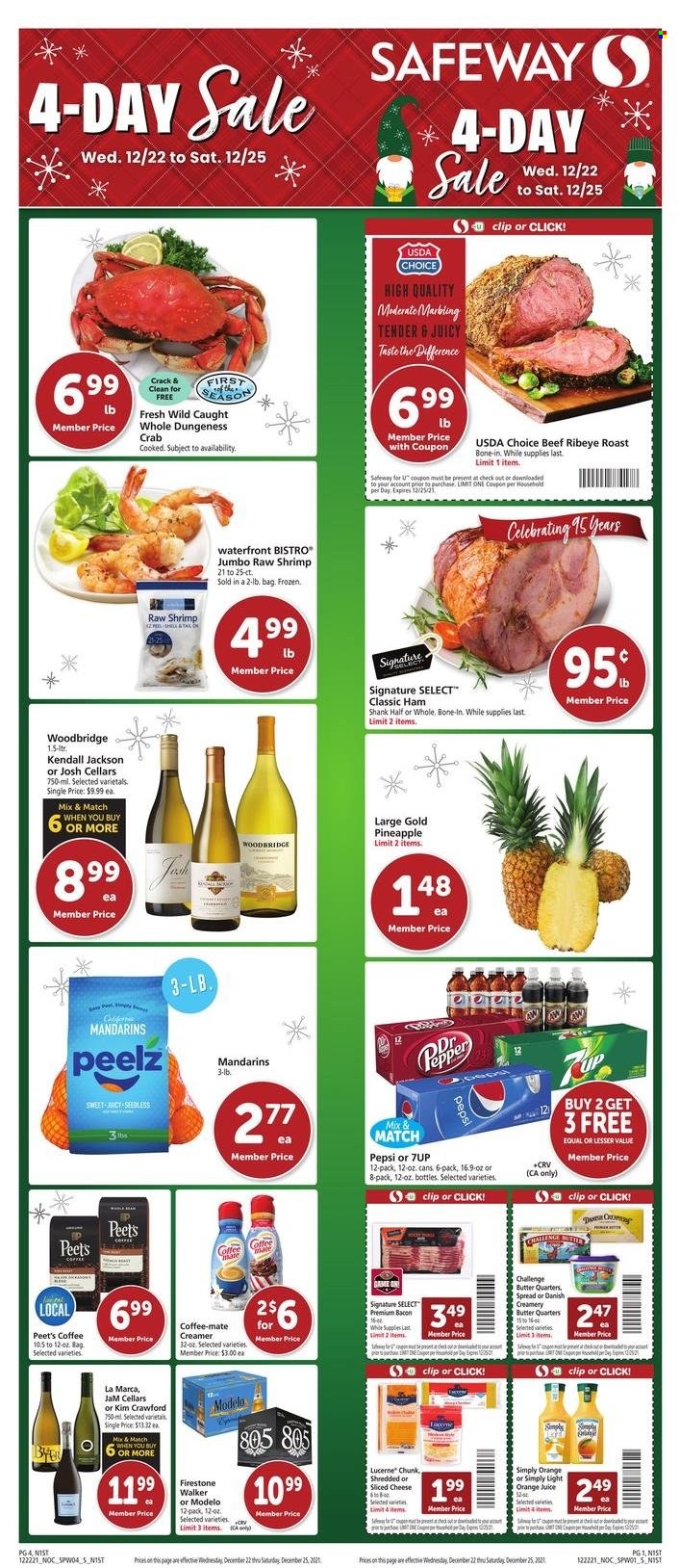 Safeway ad - 12/22/2021 - 12/28/2021. Page 1