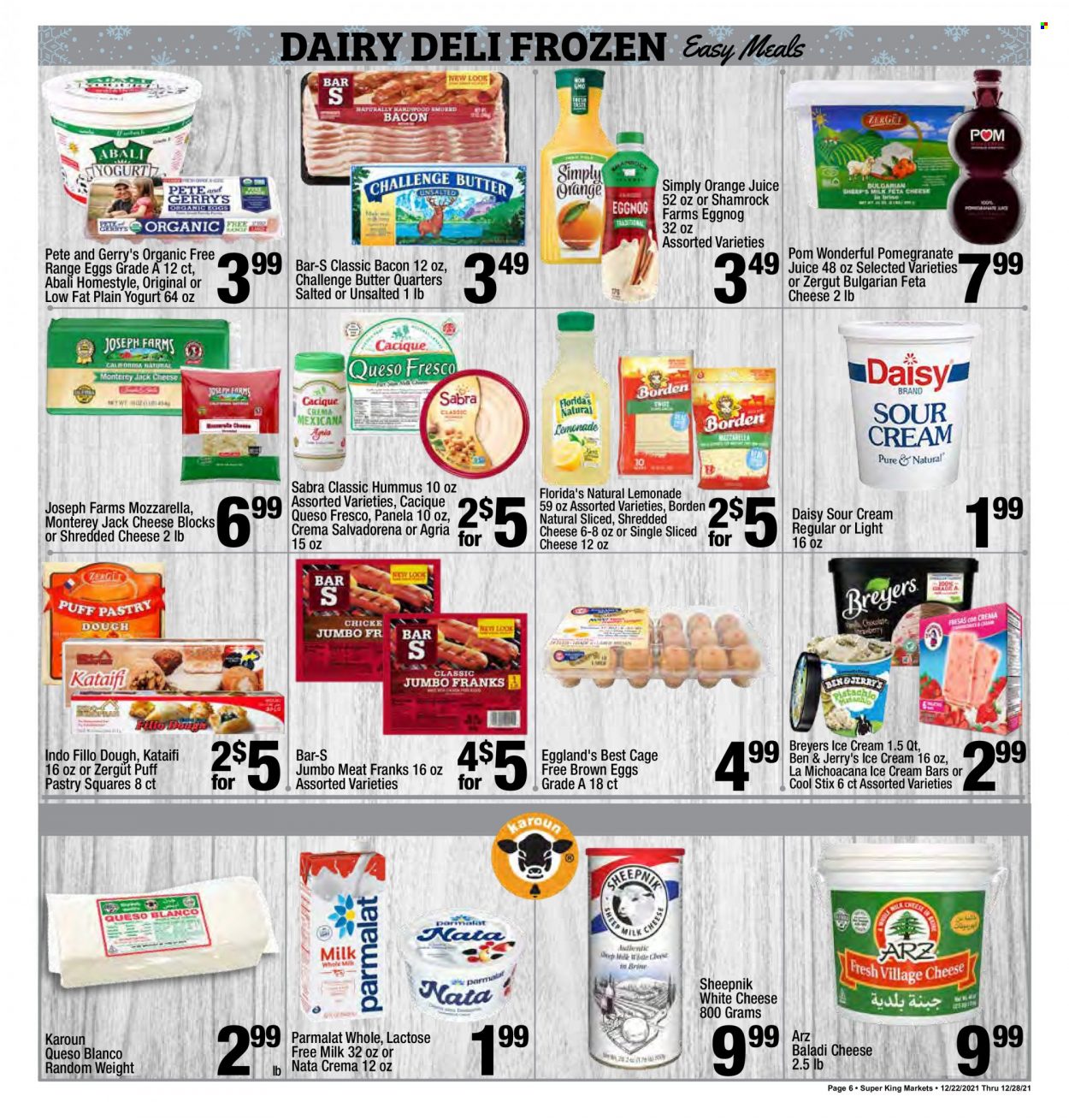 Super King Markets ad - 12/22/2021 - 12/28/2021. Page 6