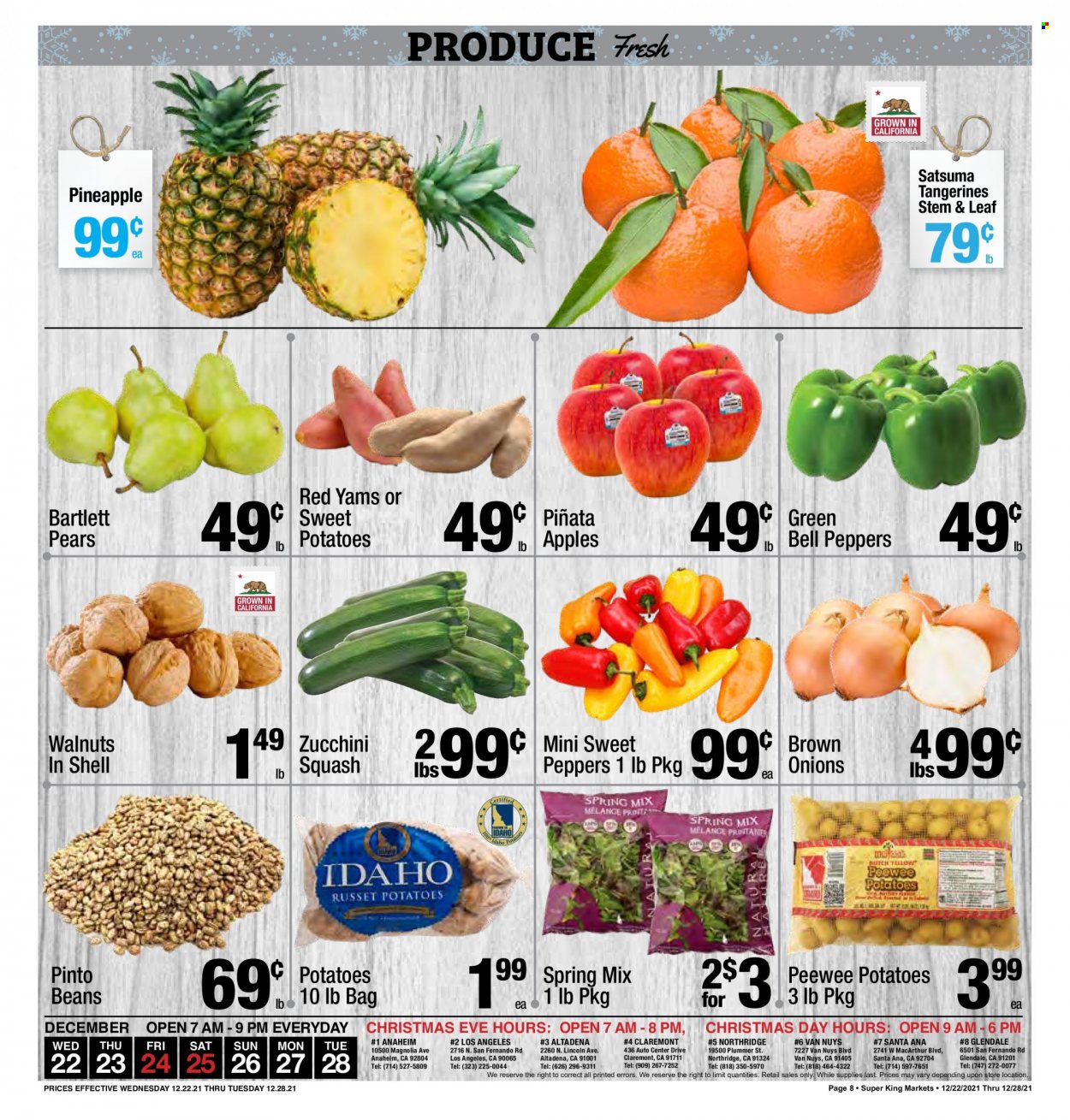 Super King Markets ad - 12/22/2021 - 12/28/2021. Page 8