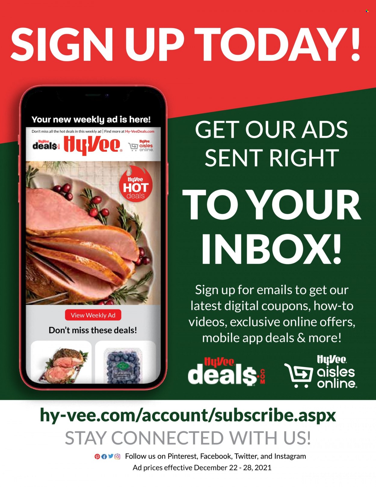 Hy-Vee ad - 12/22/2021 - 12/28/2021. Page 33