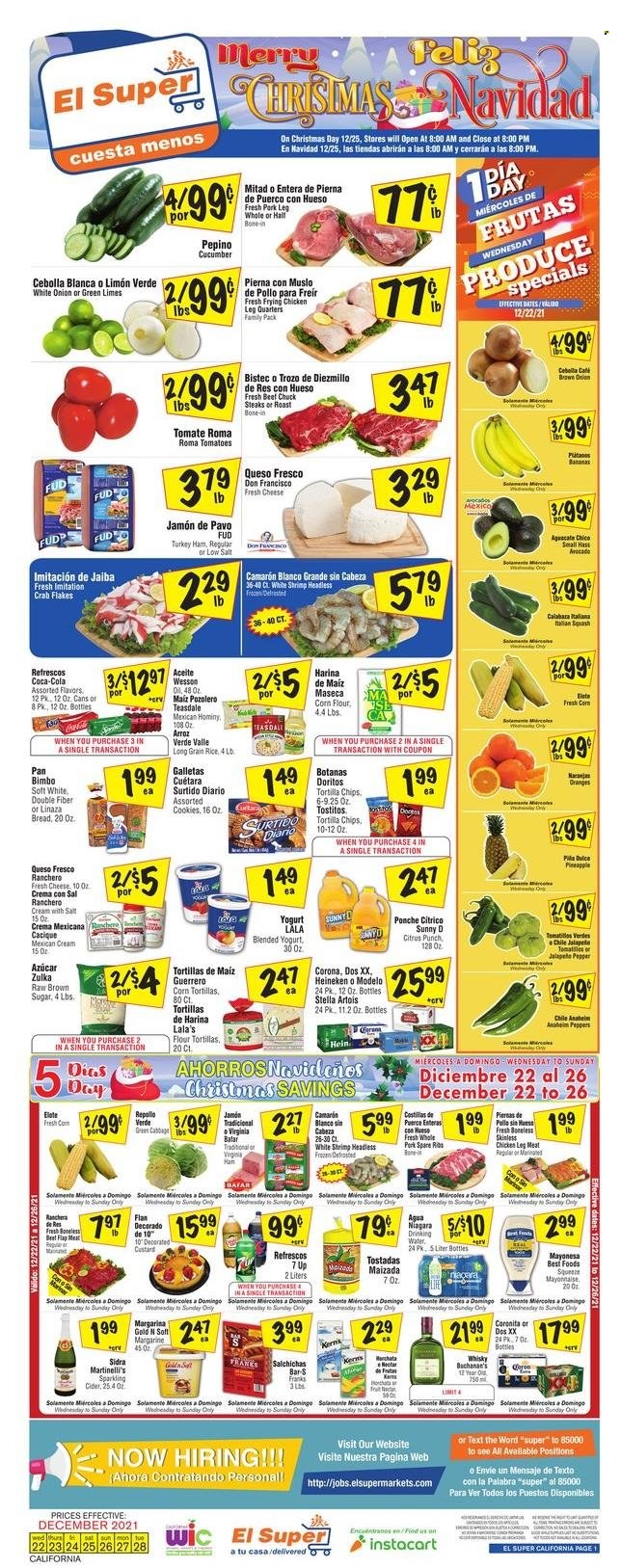 El Super ad - 12/22/2021 - 12/28/2021. Page 1