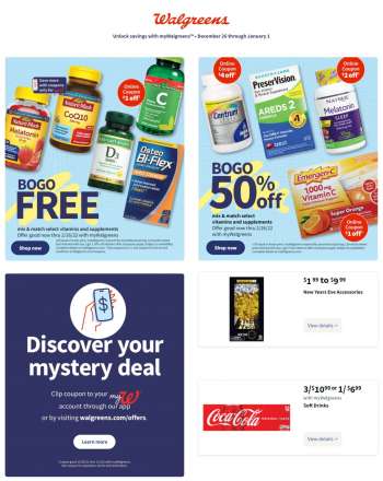 Walgreens Flyer - 12/26/2021 - 01/01/2022.