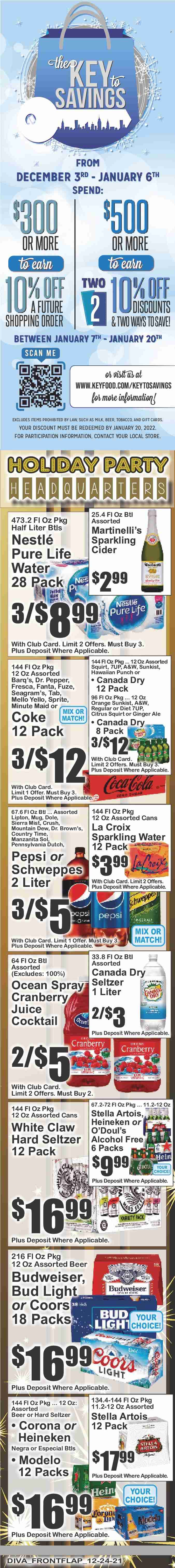 Key Food ad - 12/24/2021 - 12/30/2021. Page 7