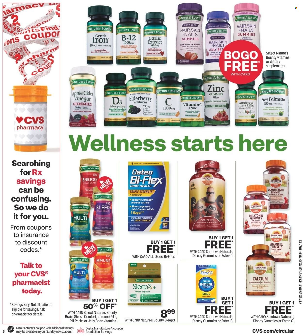 CVS Pharmacy ad - 12/26/2021 - 01/01/2022. Page 7