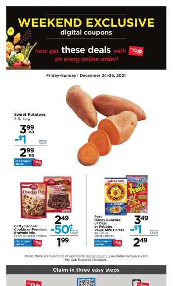 Cub Foods Flyer - 12/24/2021 - 12/26/2021.