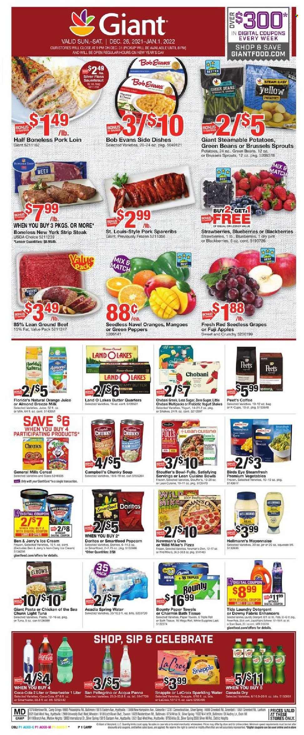 Giant Food ad - 12/26/2021 - 01/01/2022. Page 1