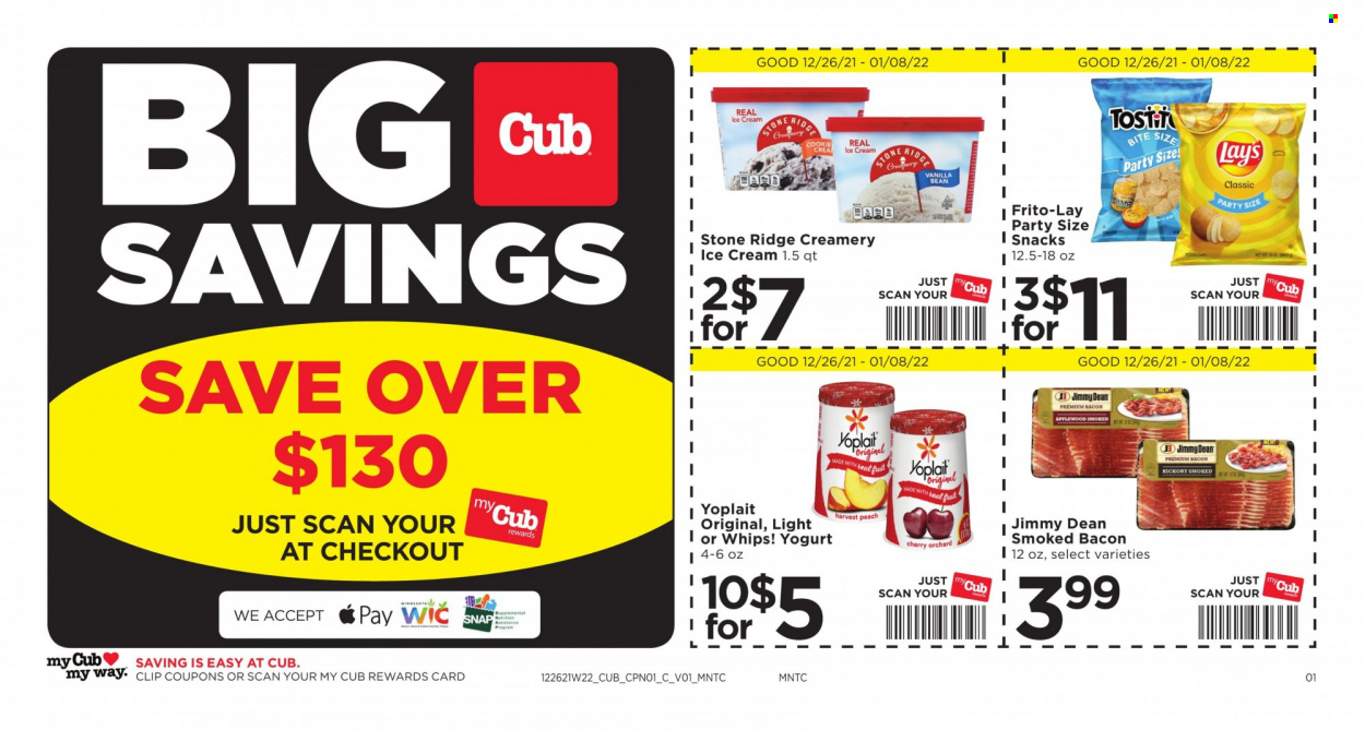 Cub Foods ad - 12/26/2021 - 01/08/2022. Page 1