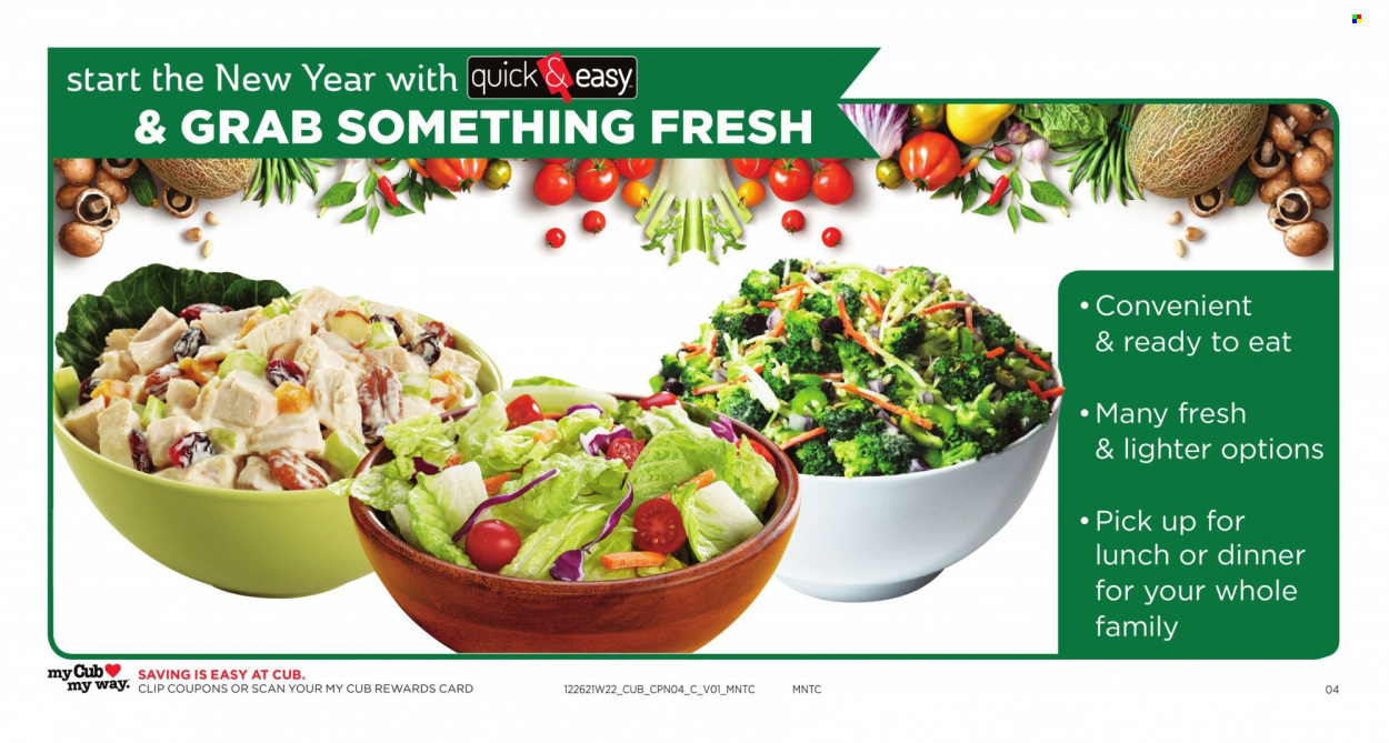 Cub Foods ad - 12/26/2021 - 01/08/2022. Page 4