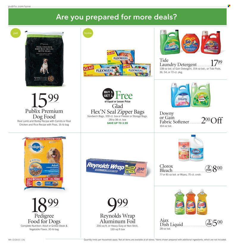 Publix ad - 12/26/2021 - 01/01/2022. Page 14