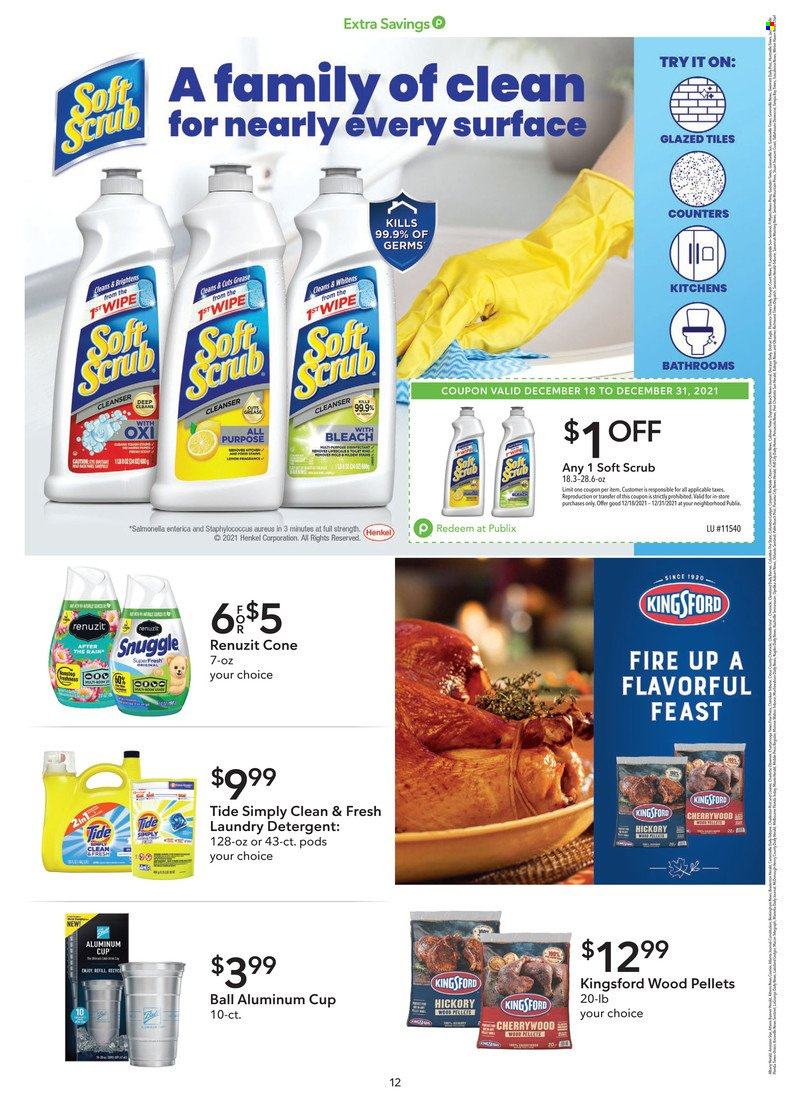 Publix ad - 12/18/2021 - 12/31/2021. Page 12