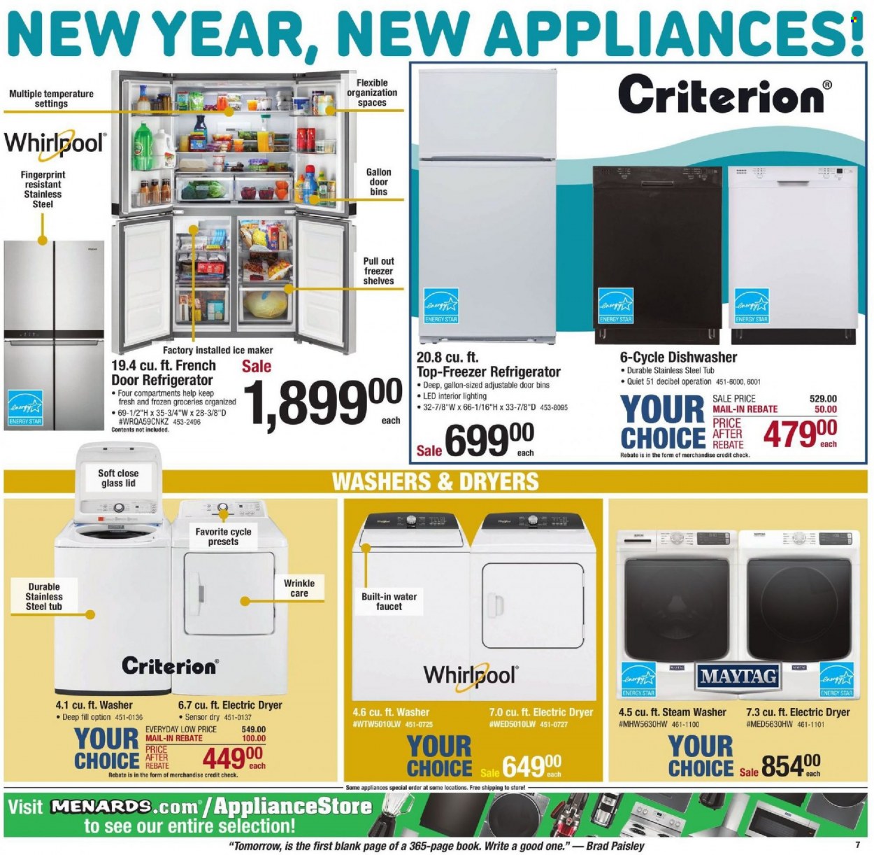 Menards ad - 12/25/2021 - 01/01/2022. Page 8