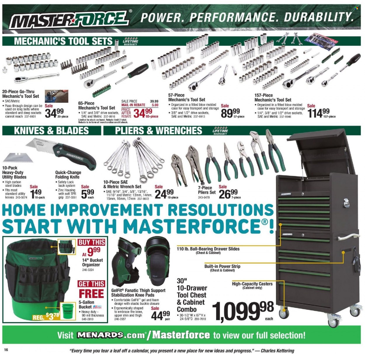 Menards ad - 12/25/2021 - 01/01/2022. Page 20