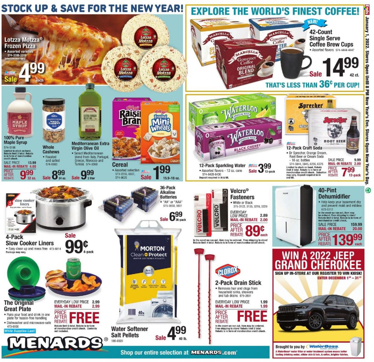 Menards ad - 12/25/2021 - 01/01/2022. Page 25