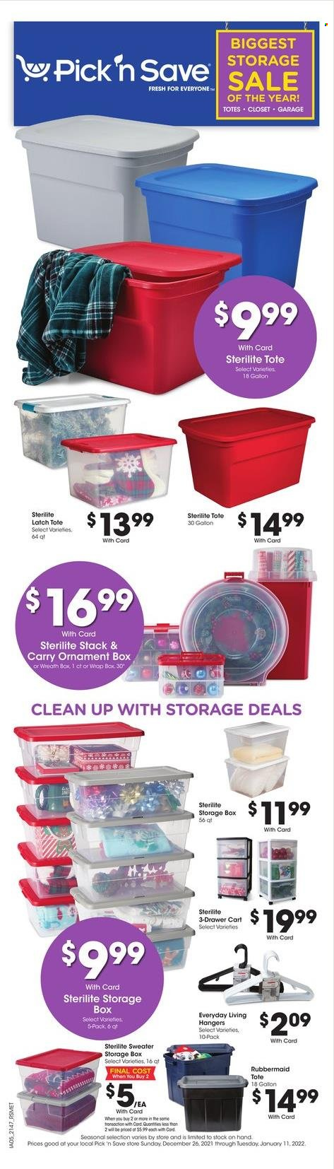 Pick ‘n Save ad - 12/26/2021 - 01/11/2022. Page 1