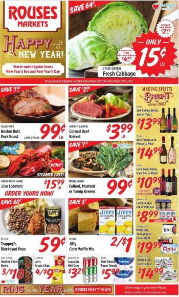 Rouses Markets Flyer - 12/26/2021 - 12/29/2021.