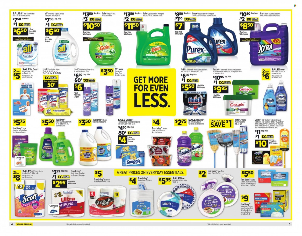 Dollar General ad - 12/26/2021 - 01/01/2022. Page 5