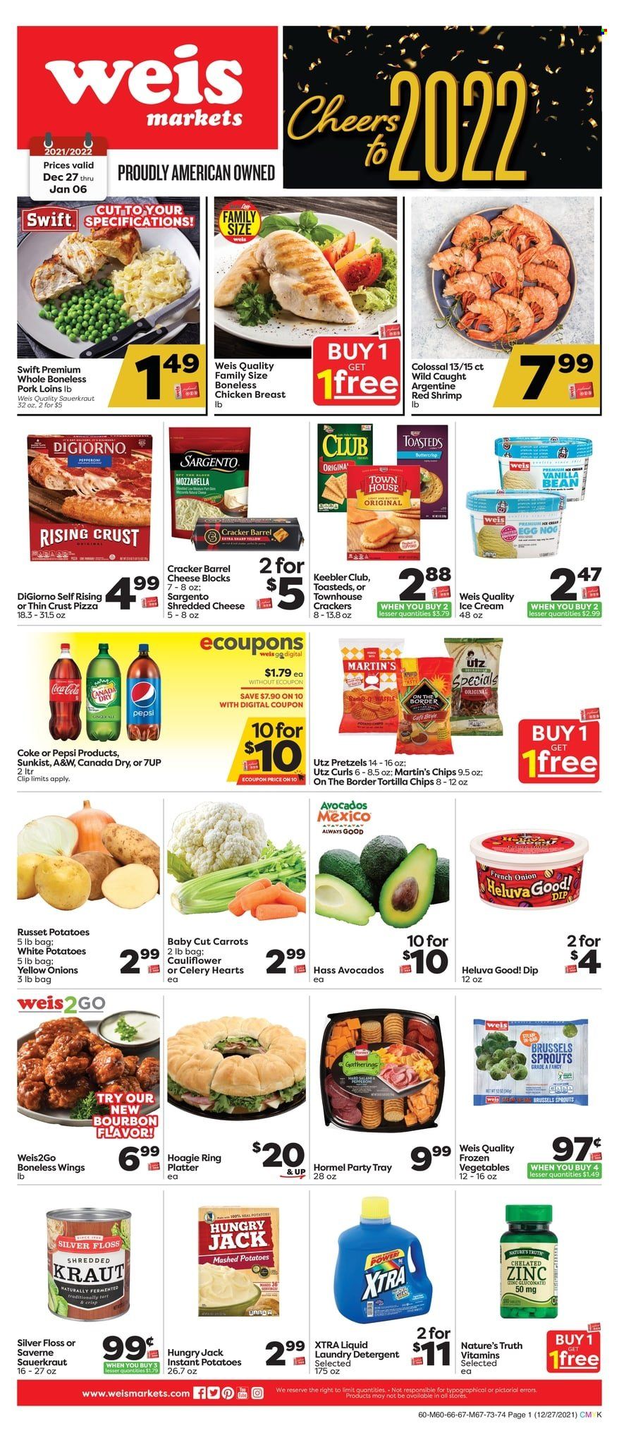 Weis ad - 12/27/2021 - 01/06/2022. Page 1