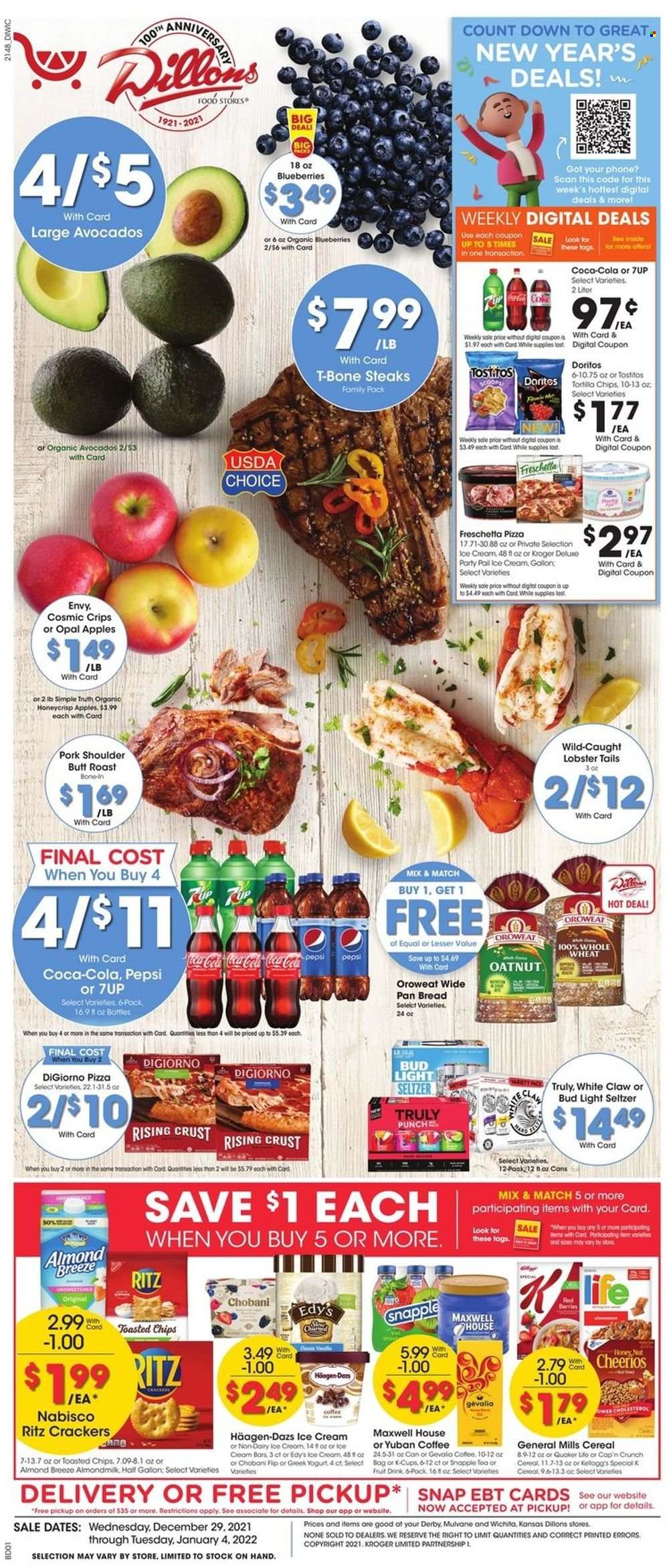 Dillons ad - 12/29/2021 - 01/04/2022. Page 1