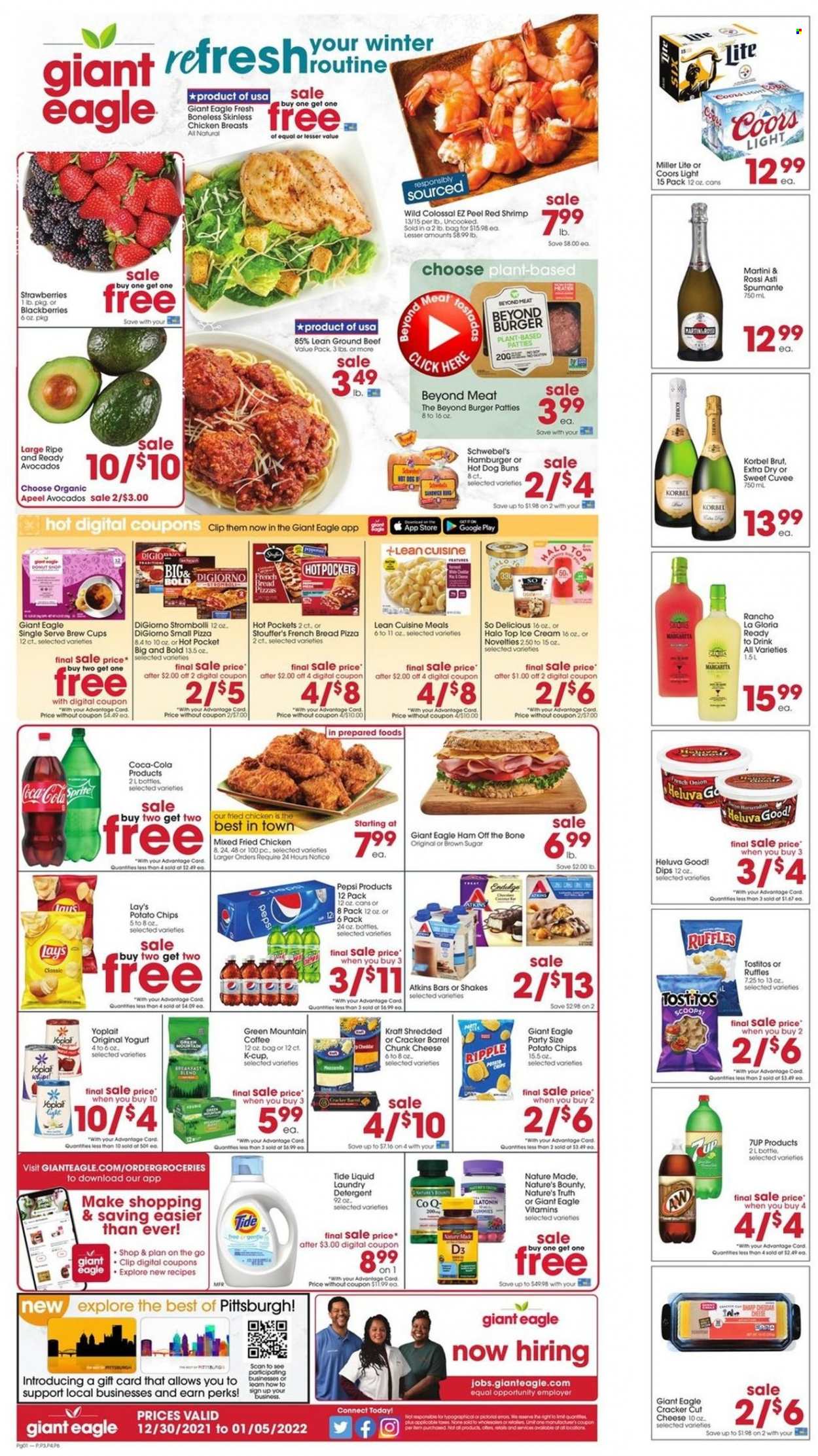 Giant Eagle ad - 12/30/2021 - 01/05/2022. Page 1