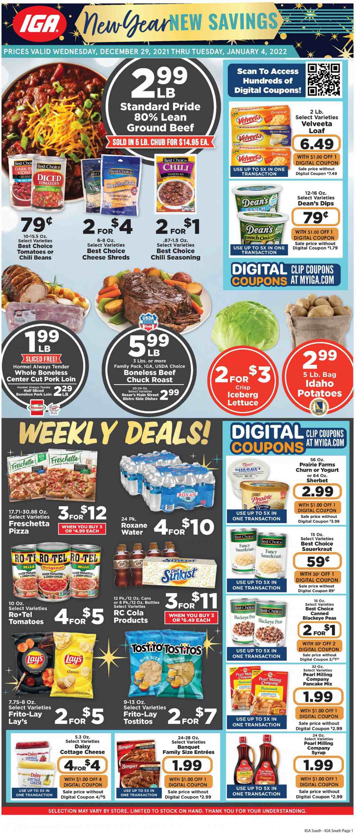 IGA ad - 12/29/2021 - 01/04/2022. Page 1