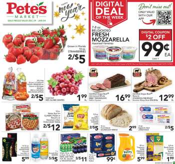 Pete's Fresh Market Ad