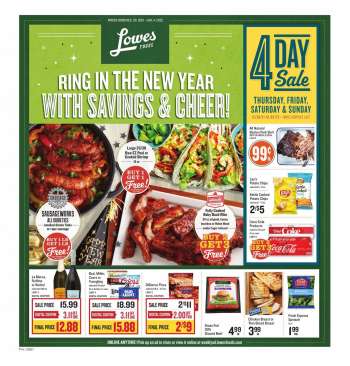 Lowes Foods Flyer - 12/29/2021 - 01/04/2022.