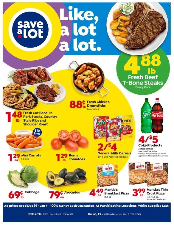 Save a Lot ad - 12/29/2021 - 01/04/2022. Page 1