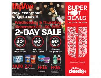 Hy-Vee Flyer - 12/29/2021 - 01/24/2022.