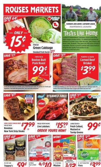 Rouses Markets Flyer - 12/29/2021 - 01/05/2022.