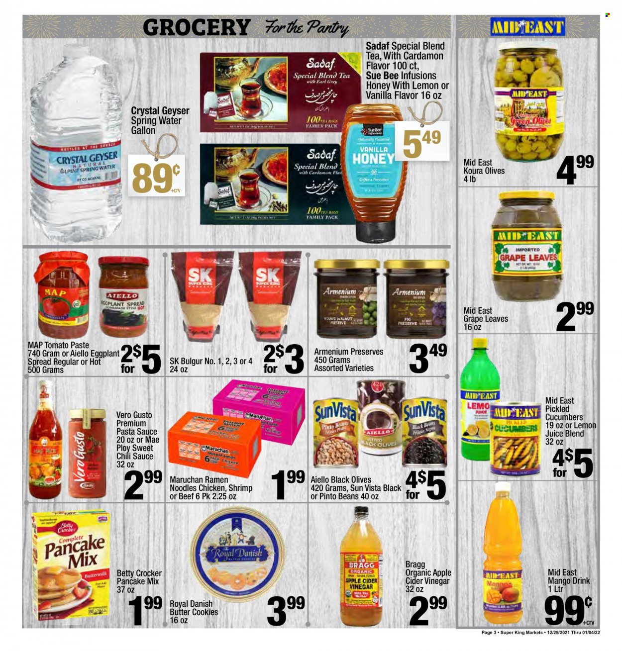 Super King Markets ad - 12/29/2021 - 01/04/2022. Page 3