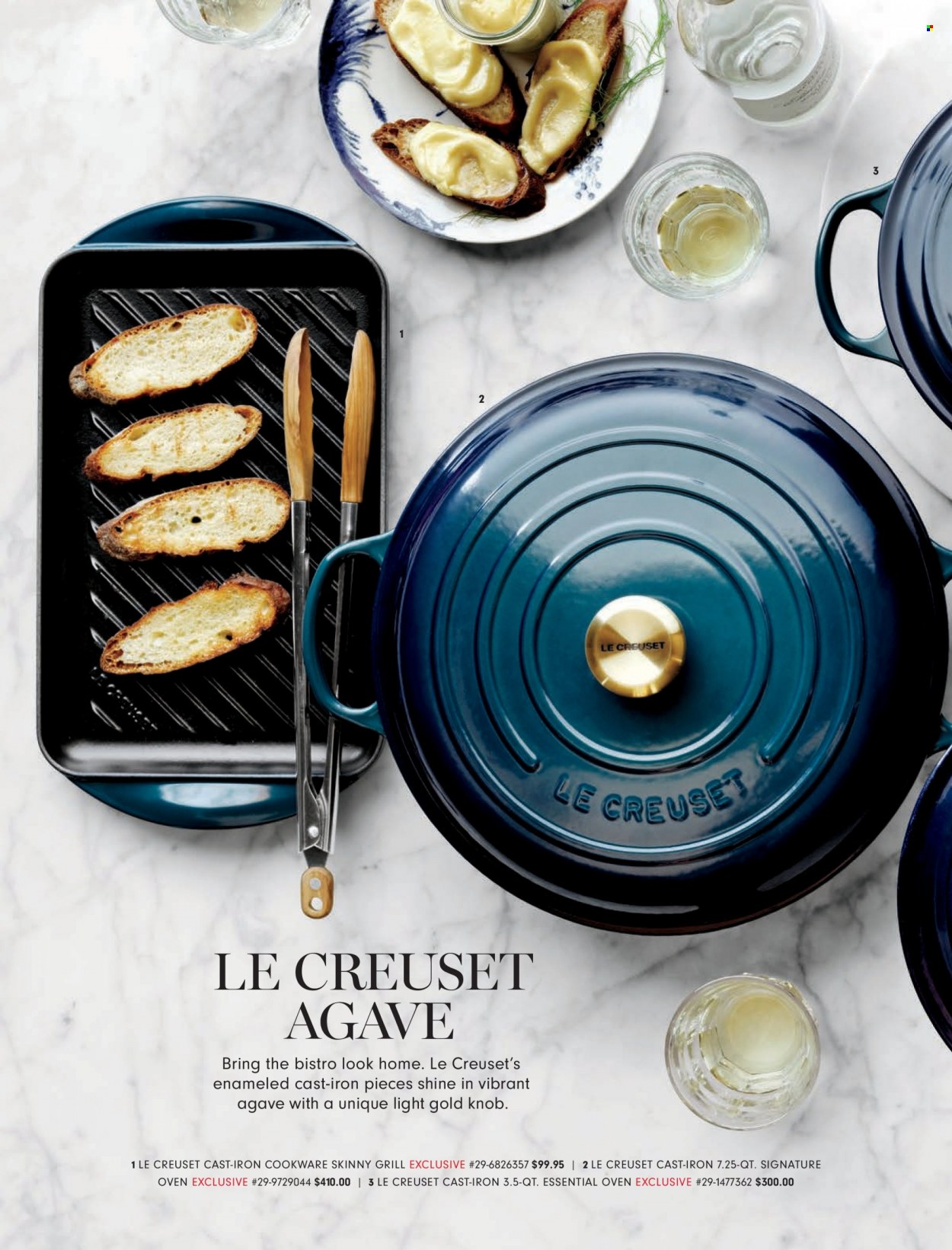 thumbnail - Williams-Sonoma Flyer - 12/29/2021 - 03/25/2022 - Sales products - cookware set, oven, grill. Page 48.