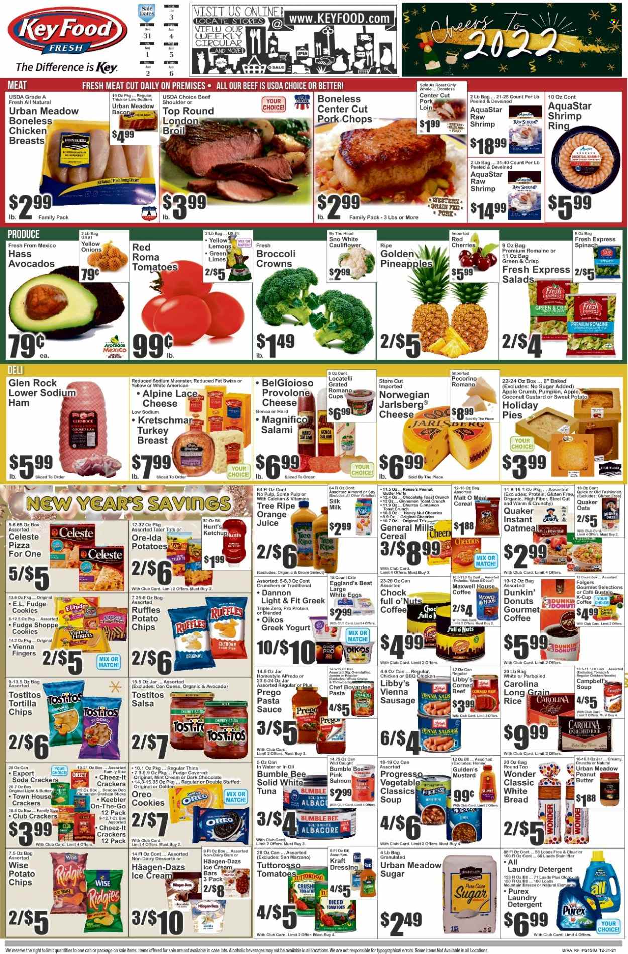 Key Food ad - 12/31/2021 - 01/06/2022. Page 1