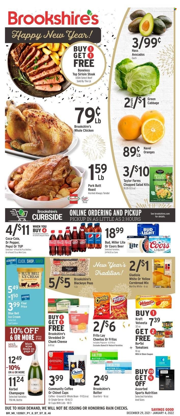 Brookshires ad - 12/29/2021 - 01/04/2022. Page 1
