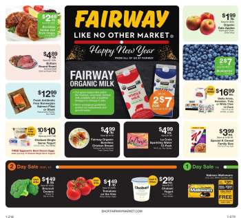 Fairway Market Flyer - 12/31/2021 - 01/06/2022.